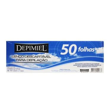 Imagem de Lenço Depimiel para Depilação C/50 Folhas