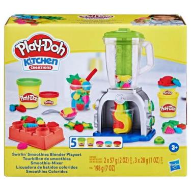 Imagem de Play-Doh Smoothies Coloridos Playset de Cozinha com liquidificador de 