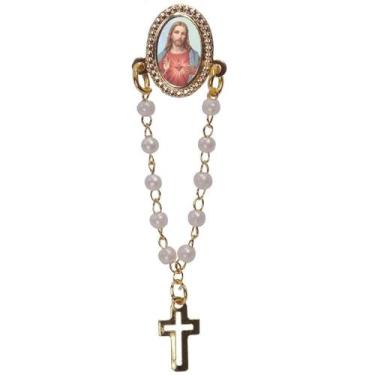 Imagem de 12 Bottons Sagrado Coração de Jesus  Mod 1 - SJO Artigos Religiosos