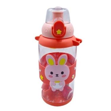 Imagem de Garrafa Infantil Bichinhos Com Alça 750ml - AG3091 - ds, Rosa