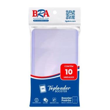 Imagem de Toploader Trasparente Bra Para Cards Pokemon, Magic C/ 10 unidades BC-