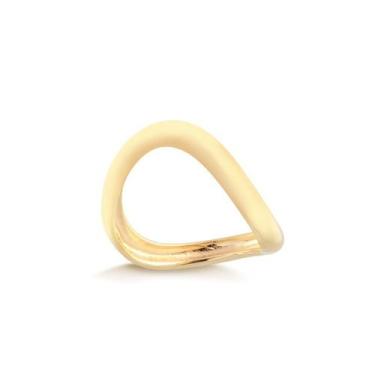 Imagem de Anel liso torto - ALBAA JOIAS, Dourado, Dourado, 16