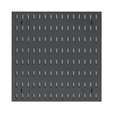 Imagem de Painel De Parede Industrial Preto Com Pegboard Personalizável, Sistema