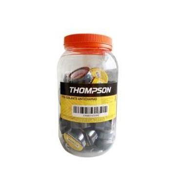 Imagem de Fita Isolante 19mm x 20m Preta 10 Peças Thompson
