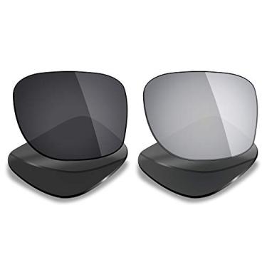 Imagem de Mryok 2 pares de lentes polarizadas de substituição para óculos de sol Oakley Holbrook XL – Opções