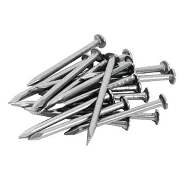 Imagem de Prego 17X27 Com Cabeça De Aço Polido 3Kg Material Construção