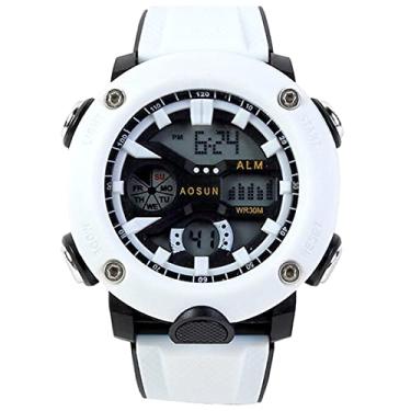 Imagem de Relógio de Pulso Masculino Digital Tela Led Design Esportivo Moda Casual (C1)