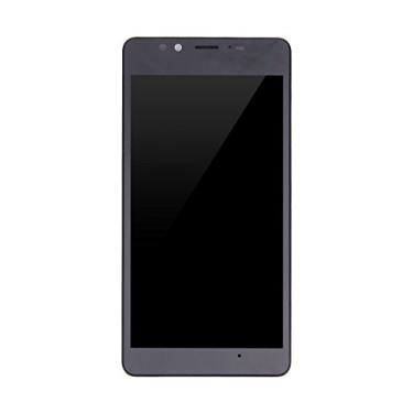 Imagem de LIYONG Peças sobressalentes de reposição para tela LCD e digitalizador conjunto completo com moldura para Microsoft Lumia 950 (preto) peças de reparo (cor preta)
