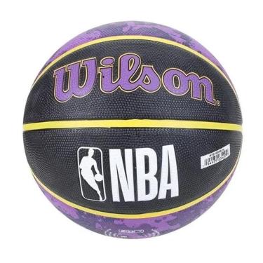 Imagem de Bola De Basquete Nba Team Tiedye Los Angeles Lakers Wilson