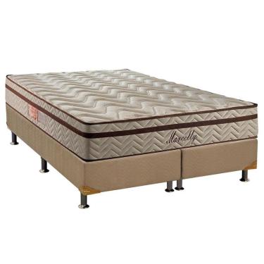 Imagem de Colchão Paropas Pocket Marcelly Ibiza + Cama Box Queen 158
