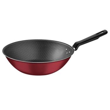 Imagem de Wok Tramontina Loreto Antiaderente Vermelho 28 cm 3,6 L