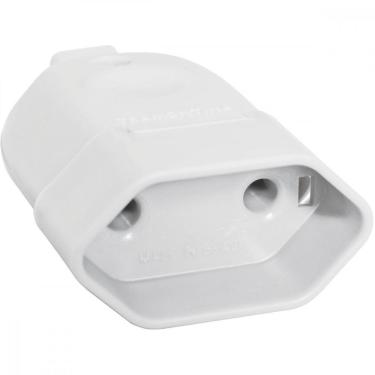 Imagem de Plugue Fêmea 2p 250 V 10 A Tramontina Branco