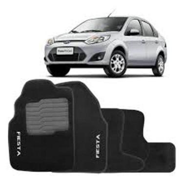 Imagem de Tapete Automotivo Fiesta Sedan Base Pinado