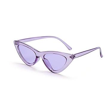 Imagem de Óculos de sol sexy retrô preto olho de gato armação pequena lado estreito moda verão moda feminina sombras moda streetwear óculos UV400,7, outros