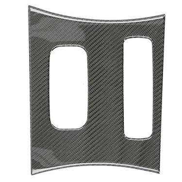 Imagem de aqxreight - Painel de controle central para decoração de engrenagem de controle central de fibra de carbono para Charger 2011-2014 peça de carro (#2)