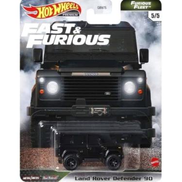 Imagem de Hot Wheels Premium Fast & Furious Land Rovers Defender 90 - Furious Fleet 5/5, Black