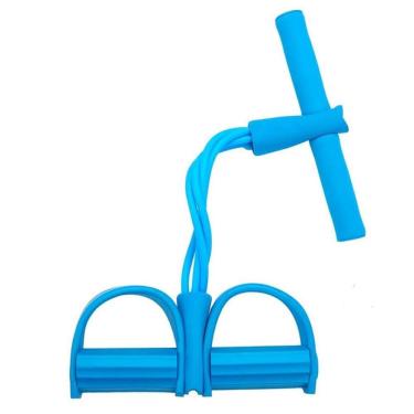 Imagem de Elástico Azul Mbfit Tube Fit Extensor Com Apoio Para Pés Mb87116