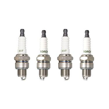 Imagem de Vela de ignição 4PK TORCH E5T substitui para NGK 6222/BPR5HS 4111/BP5HS 7823/BPR4HS 3611/BP4HS 3311/BP4H, para Bosch W7BC/7597 WR7BC WR7BC+, para Champion L95YC/OE059, para Denso W16. FP-U/4 019, OEM