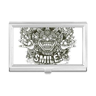 Imagem de Carteira de bolso estilo monstro chinês, porta-cartões