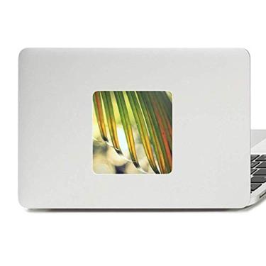 Imagem de Adesivo de vinil para laptop com imagem de planta de folha de sol decoração de policarbonato