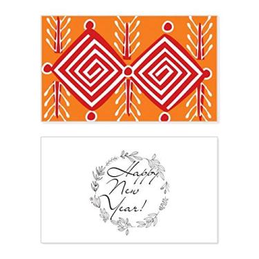 Imagem de Line Mexico Totems Ancient Civilization Cartão de felicitações Mensagem Presente