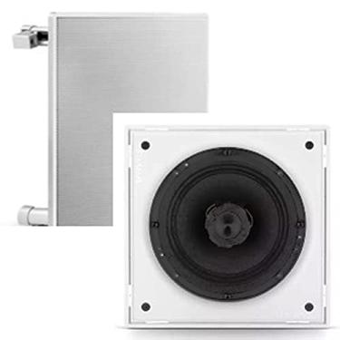 Imagem de Caixa Frahm 6CX 40w Rms Gesso Branca (Kit com 4 caixas)