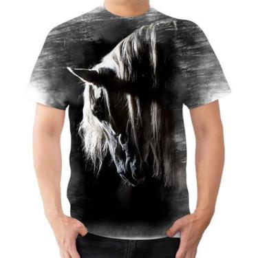 Imagem de Camisa Camiseta Personalizada Animal Cavalo Estilo 4 - Estilo Kraken