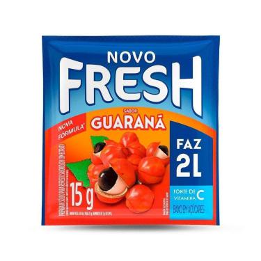 Imagem de Refresco em Pó Fresh Guaraná 15g Display com 15 Unidades
