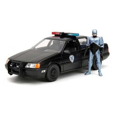 Imagem de Ford Taurus Detroit Police Ocp Com Figura Robocop Jada 1/24