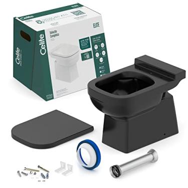 Imagem de Kit de bacia convencional e itens de instalação Elite - Celite