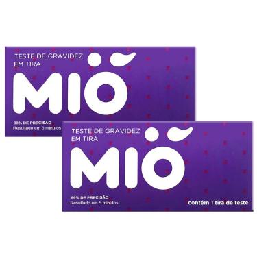 Imagem de Kit 2 Teste de Gravidez Mió com 1 Unidade