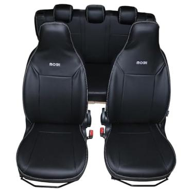 Imagem de Capa de Banco em Couro Carro Mobi 2016 á 2024 Sob Medida (Mobi 2016 á 2019 Encosto Traseiro Inteiro)