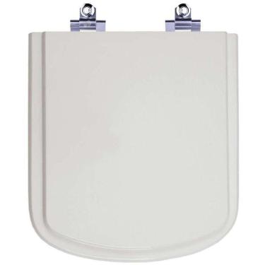 Imagem de Assento Sanitário Laqueado Soft Close Bali Cinza Platina (cinza Claro) Para Vaso Incepa