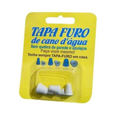 Imagem de Kit Tapa Furo Cano D`Água