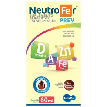 Imagem de Neutrofer Prev Suspensão 60ml EMS