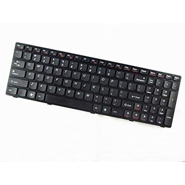 Imagem de Yesvoo Teclado americano para Lenovo IdeaPad B570 B570A B570EA B575 B575A B575E B580 B580A B580A-IFI B580A-ITH B580C B590 B590A B590A-BEI B590A-BNI B5900A A-IFI B5 90A-ITH B590G B590G-BEI G570 V570