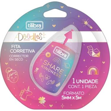 Imagem de Tilibra - Corretivo em Fita 5mmx5m Doodles