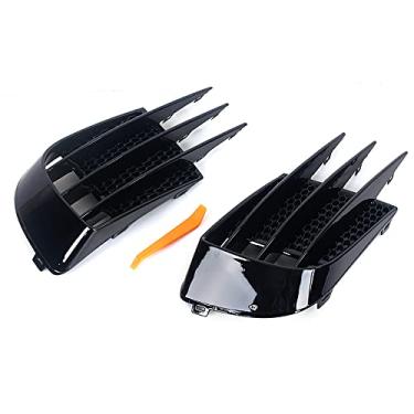 Imagem de JESYMBX Para VW para Volkswagen Golf 6 MK6 VI GTI R R20 Capa de luz de neblina dianteiro de carro Sobrancelha Olho de vento Faca Guarnição ABS Lâmpadas de neblina sombra