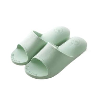 Imagem de Chinelos de tubarão chinelos de banheiro leves macios de secagem rápida sapatos de banho femininos sandálias de banho internas e externas chinelos de piscina sandálias de verão (cor:
