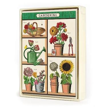 Imagem de Cavallini & Co. Cartões de anotações em caixa de jardinagem