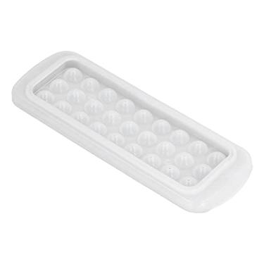 Imagem de Bandeja para Fazer Bolas de Gelo Com Tampa, Camadas Duplas, 27 Grades, 2 Camadas, Faça você Mesmo, Cubos de Gelo Redondos para Bar de Cozinha