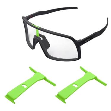 Imagem de ThunderClap 2 peças de substituição para óculos de sol Oakley Sutro Lite OO9463/Sutro Lite AF OO9463A/Sutro Lite Sweep (ventilado) OO9465 - Verde e verde