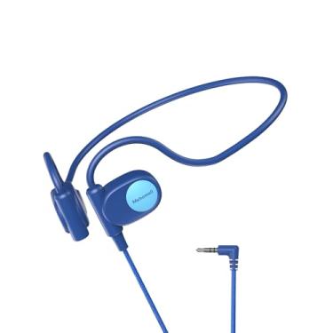 Imagem de Mehomeli Fones de ouvido infantis para escola, condução de ar, fones de ouvido abertos de 3,5 mm, cabo com fio, ultraconforto, design ergonômico e leve, perfeito para atividades escolares e ao ar