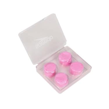 Imagem de Protetor Ouvido Speedo Soft Earplug Natação, Hidroginástica e Anti-ruído Silicone Moldável (Rosa, Tamanho único)