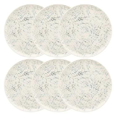 Imagem de Conjunto de Pratos Rasos 06 Peças Flat Tie-Dye Oxford