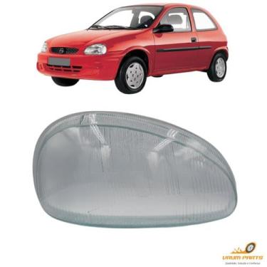 Imagem de Lente Farol Corsa Wind Wagon Sedan Raiado 94 Á 99 - LTW, DIREITO