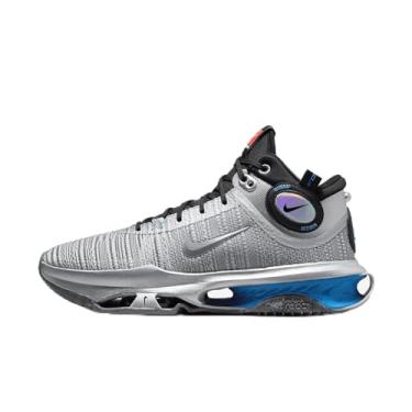 Imagem de Nike Tênis masculino com cadarço, Prata metálica/azul claro, 40