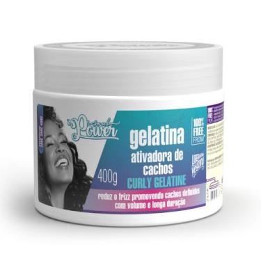 Imagem de Gelatina Ativadora de Cachos Soul Power Curly Gelatine 400g