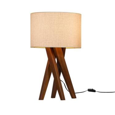 Imagem de Luminária De Mesa Escritório Quarto Jantar Sala Abajur Luxo Cristal - 