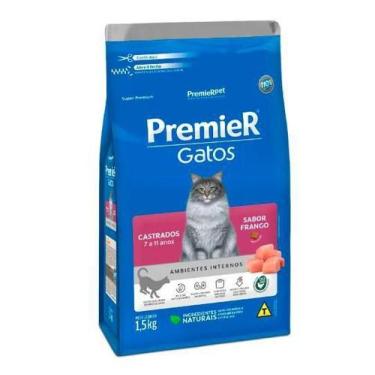 Imagem de Premier amb int gatos ad cast 7 a 11 anos frang 1,5 kg, 1,5KG